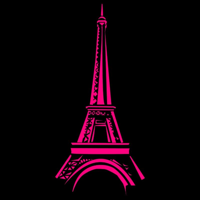 Pink Eiffel Tower