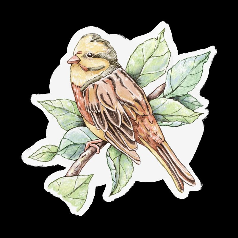 Small bird - drawing