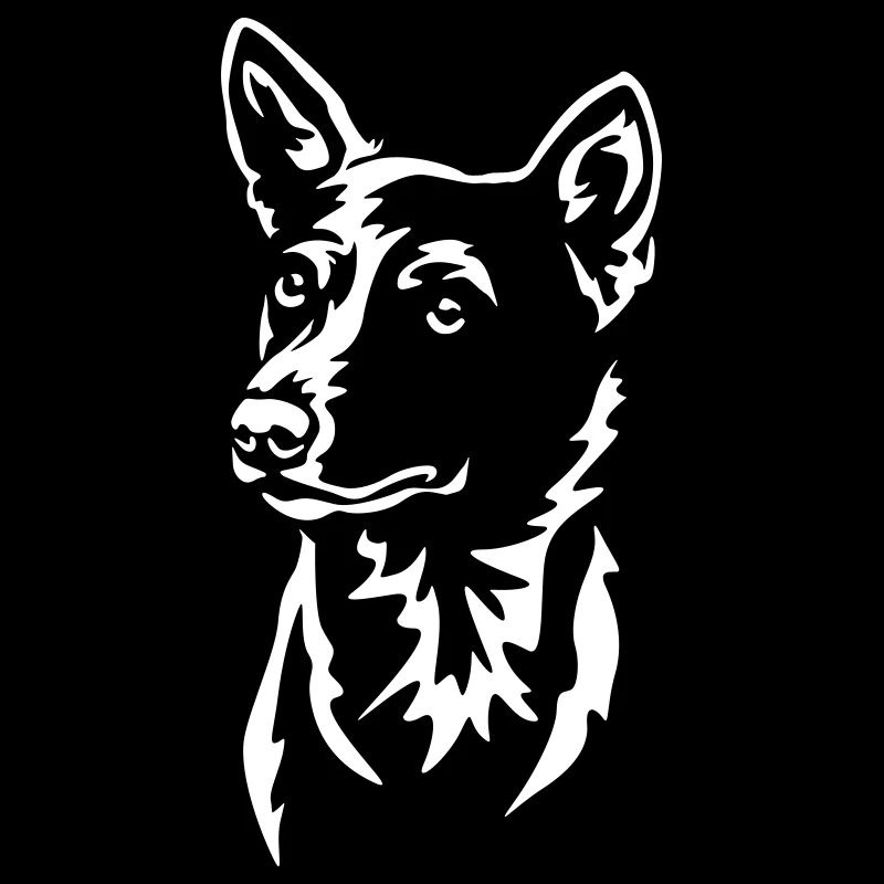 Tête de Basenji « BlackEdition »