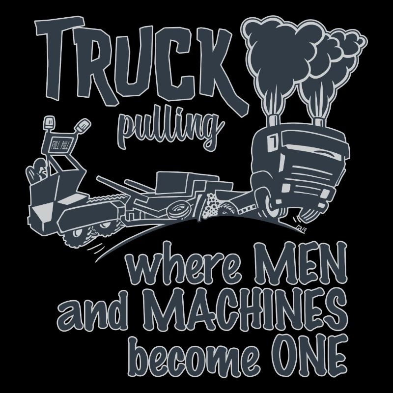 truck pulling duotone