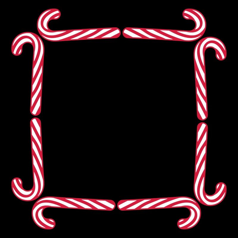 frame shield candy cane delicious candy sugar