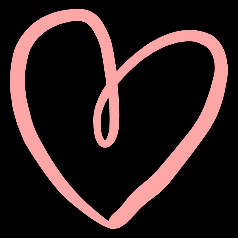 cœur rose saint valentin