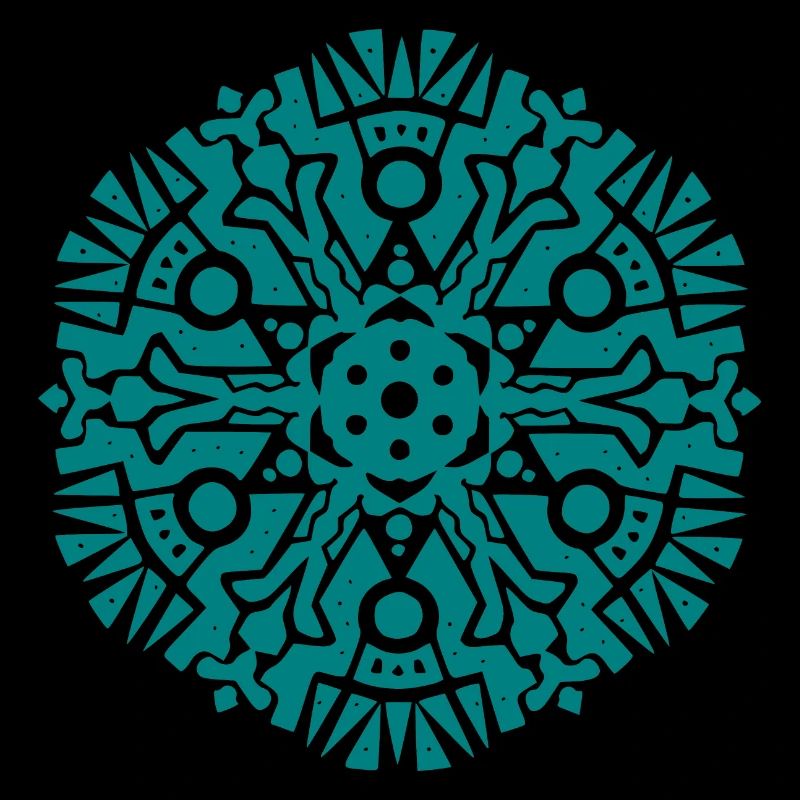 Mandala Maya Pattern