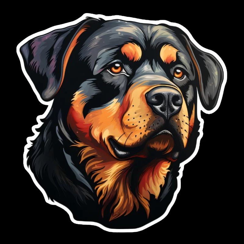 Rottweilerkopf