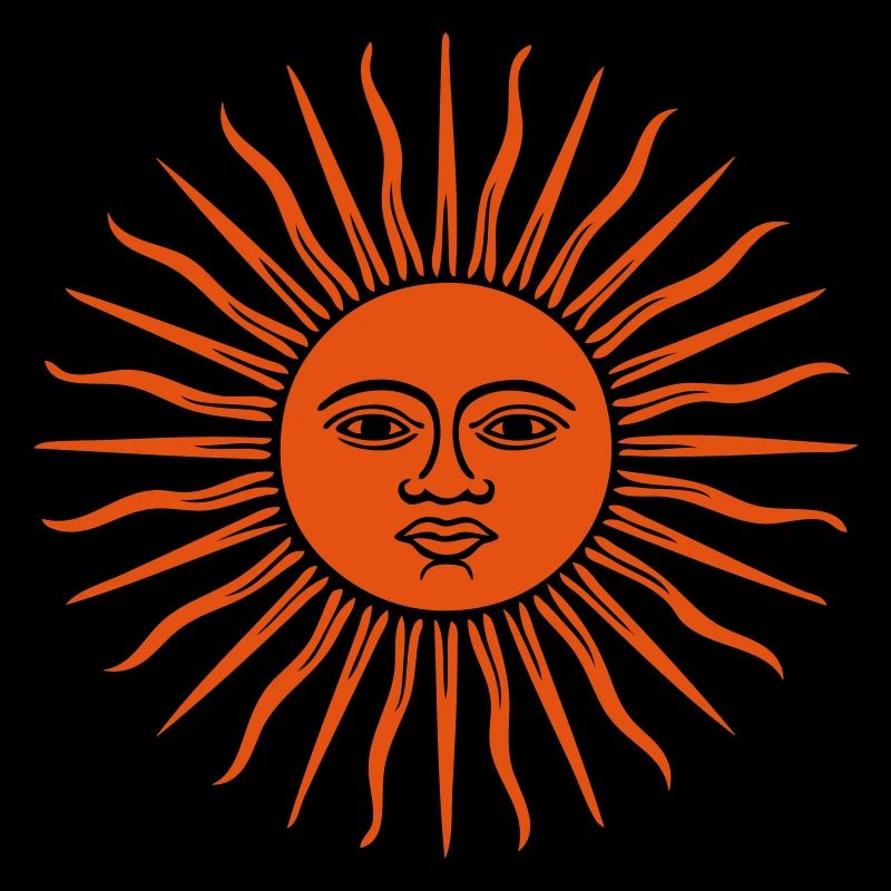 soleil argentine sol de Mayo argentin