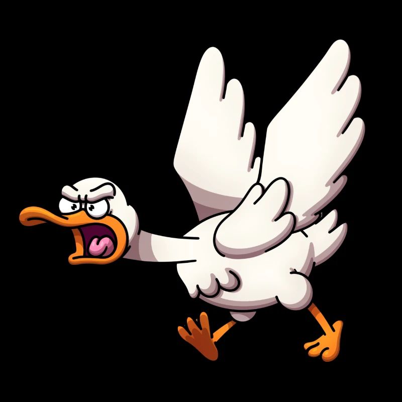 Attacking Goose
