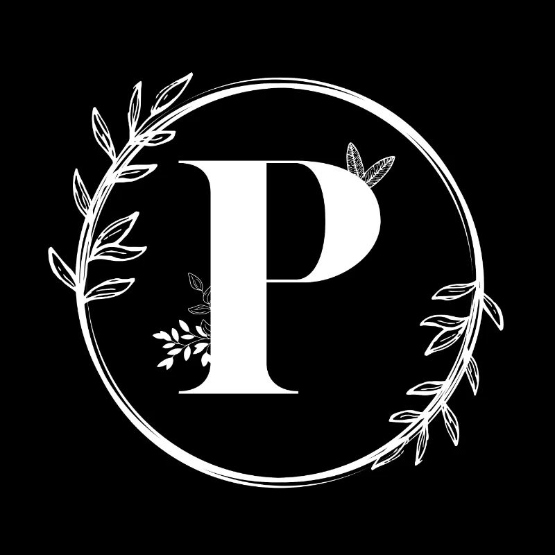 Buchstabe P Blumen