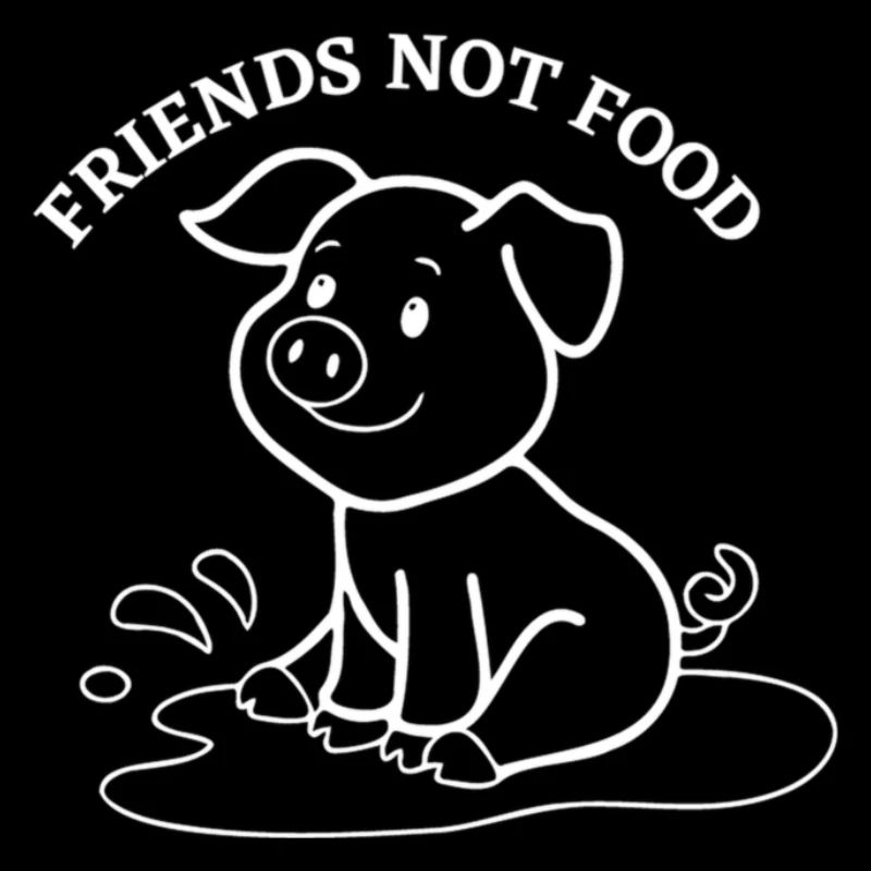 Les amis ne sont pas de la nourriture