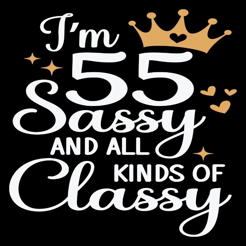 J’ai 55 ans Sassy et toutes sortes de classes