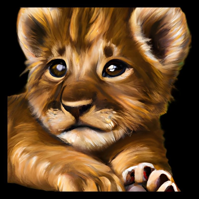 Lion cub