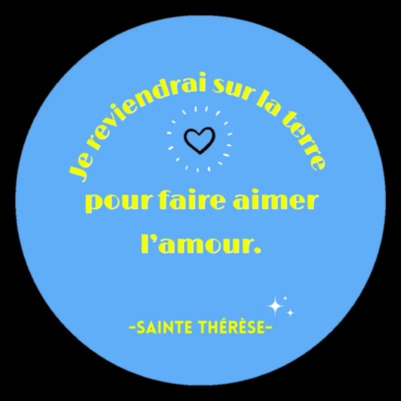 Parole de Sainte Thérèse de Lisieux
