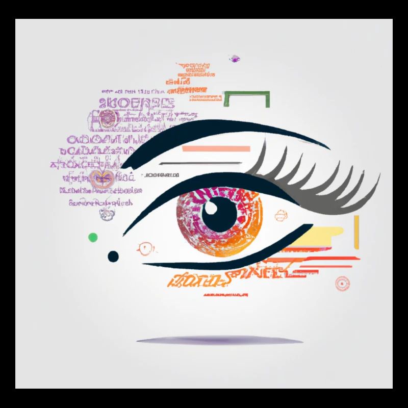 Leuchtendes Auge