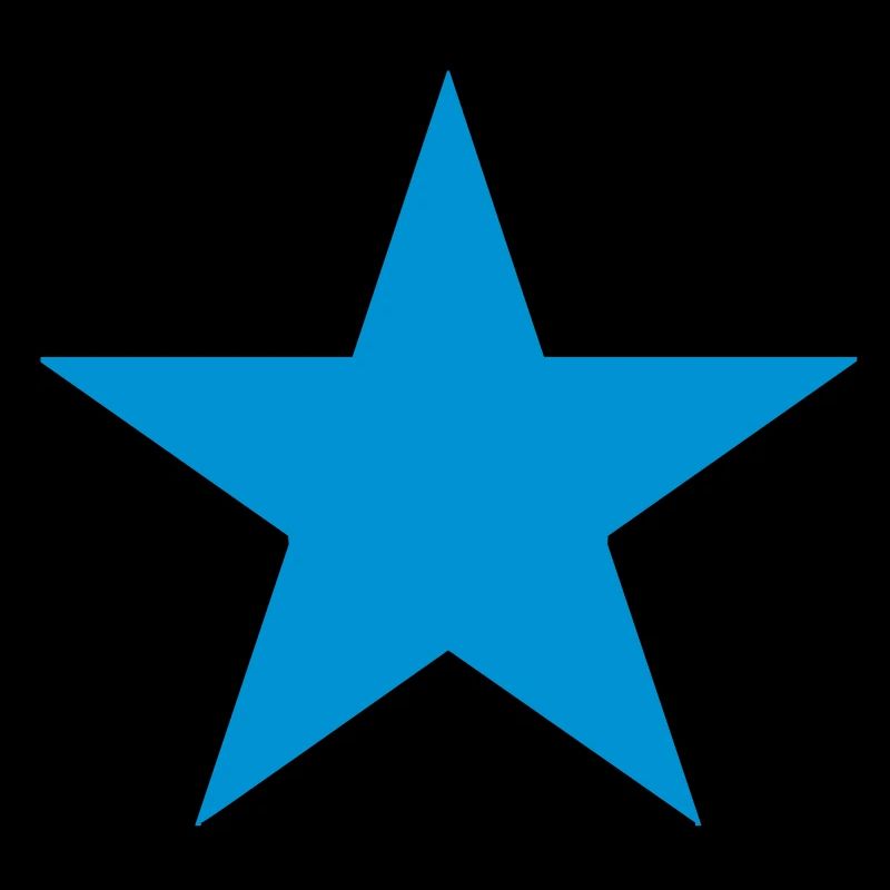 Stern blau