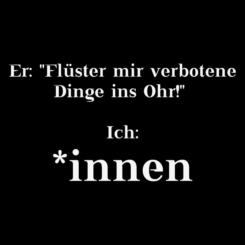 GENDERN lustig *innen Geschenkidee Pro Gendern