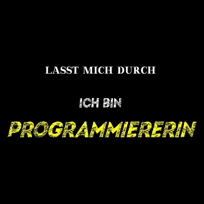 Lasst mich durch ich bin Programmiererin Geschenk