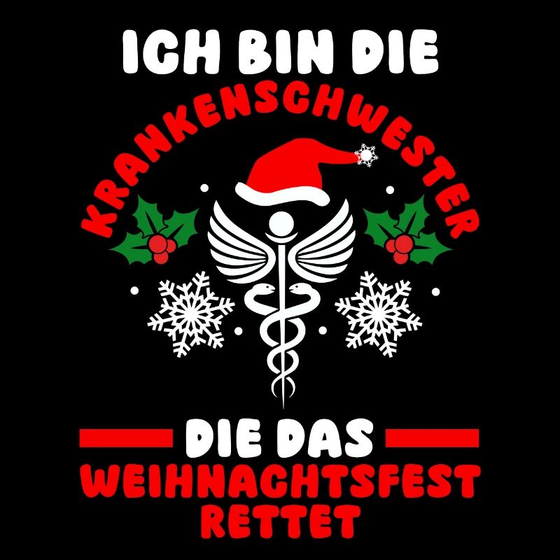 Weihnachtsmann Weihnachten Krankenschwester
