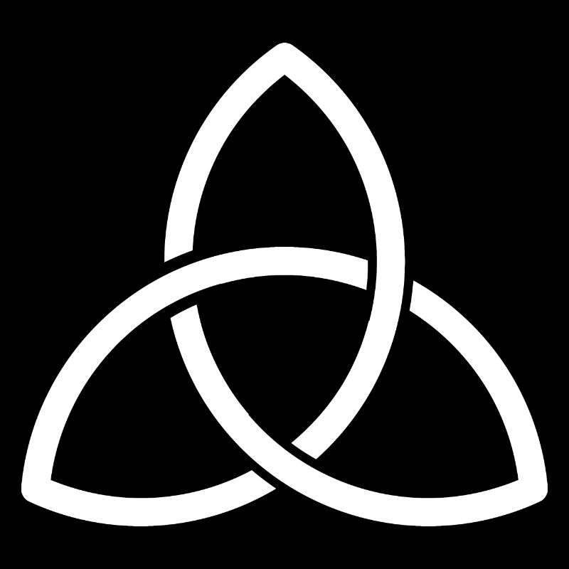 Celtic knot Celtic white symbol