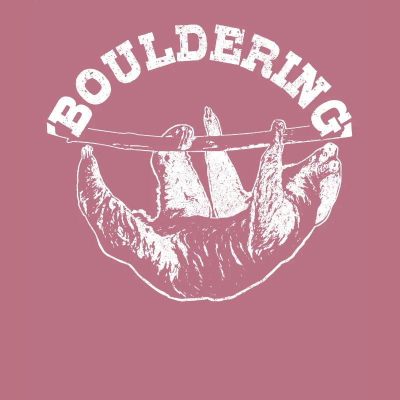Bouldering Sloth Climbing Gift
