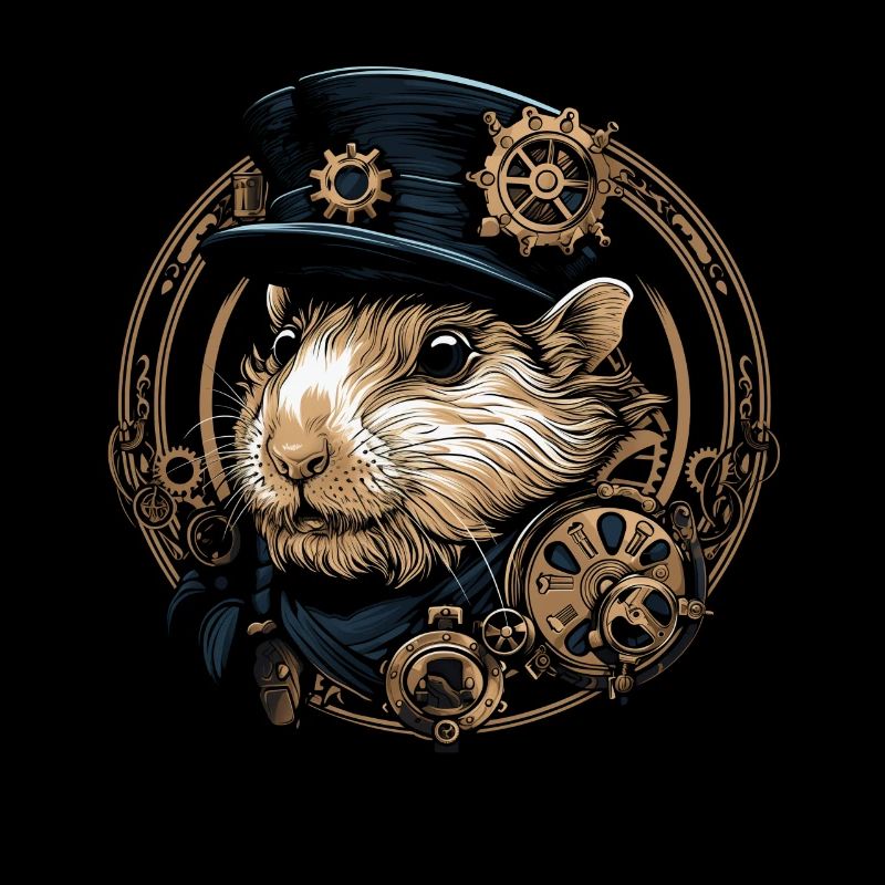 Cochon d’Inde Steampunk drôle cadeau