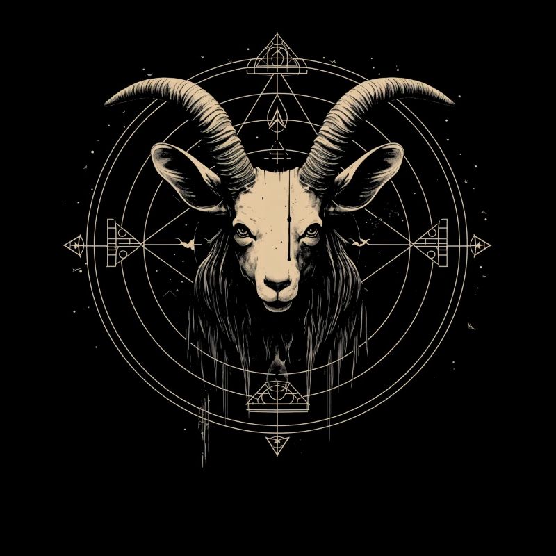 Ziege Baphomet