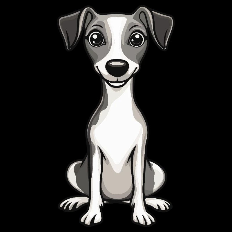 Whippet Hund Niedlich