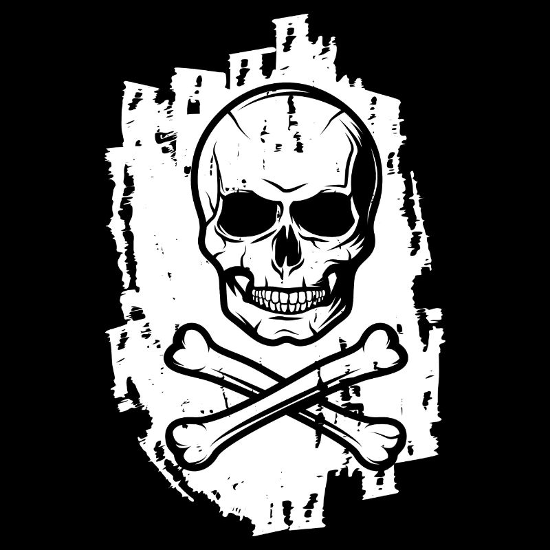Pirate Skull Buoy Pirates Bones