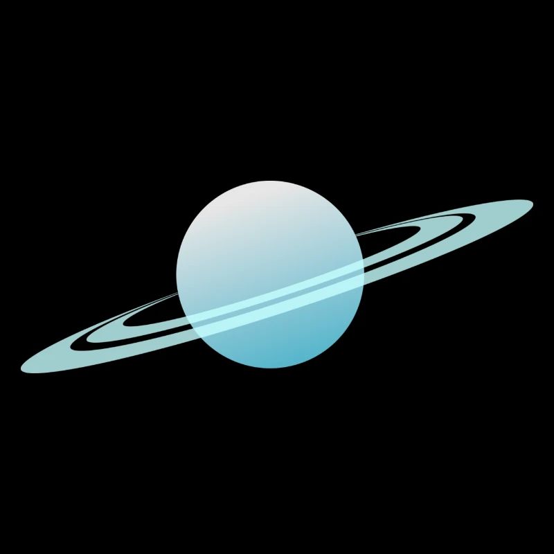 Uranus Planet cool illustration