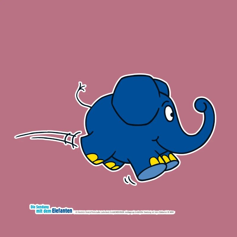 L’éléphant - sautillant