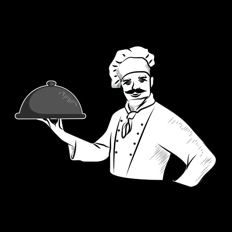 Chef cooking kitchen Chef Food Gift idea Cool