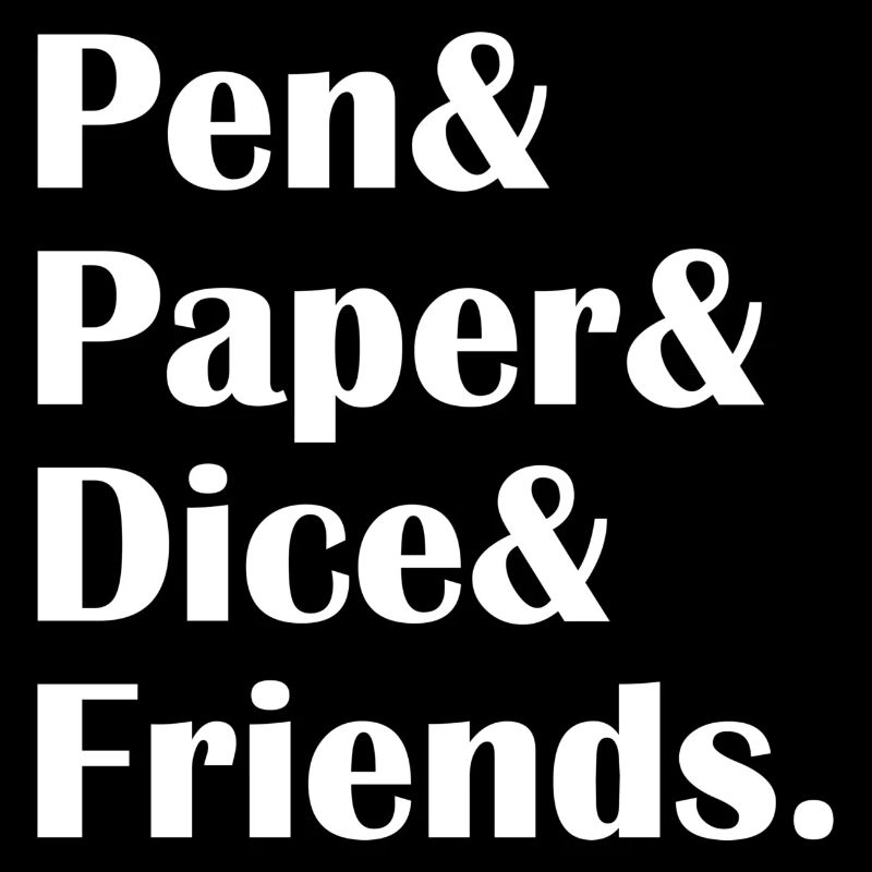 Pen & Paper & Dice & Friends. Gift RPG