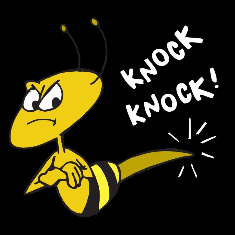 Wasp Knock Knock