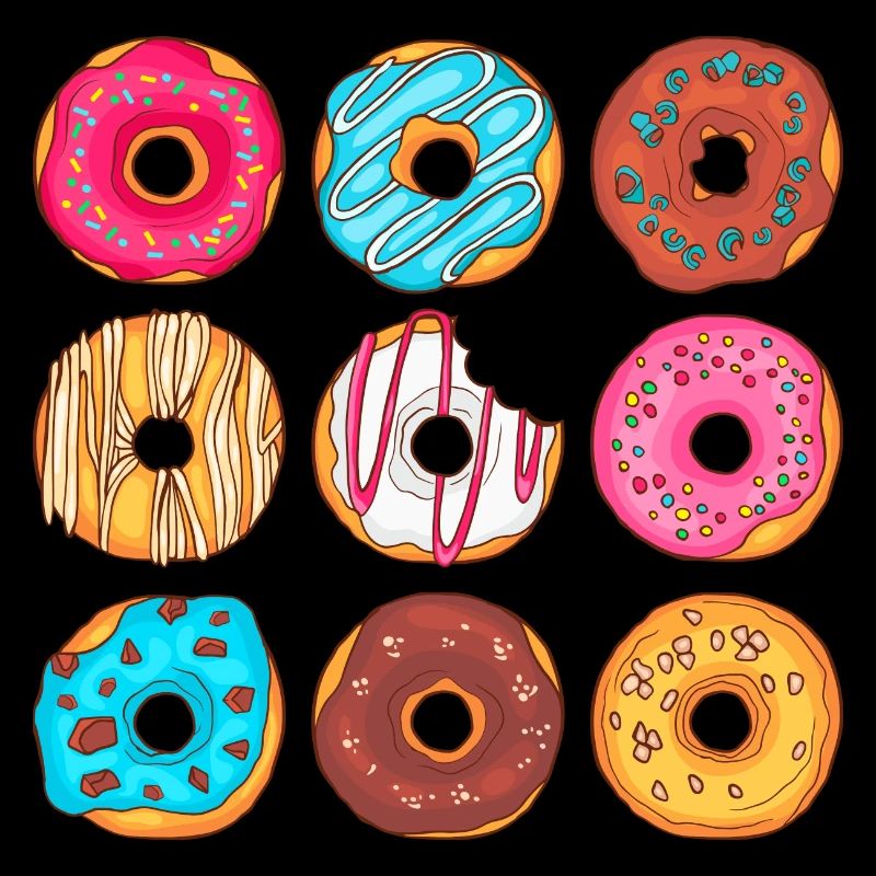 Donuts Confiserie Cookie Tart Cake Pies