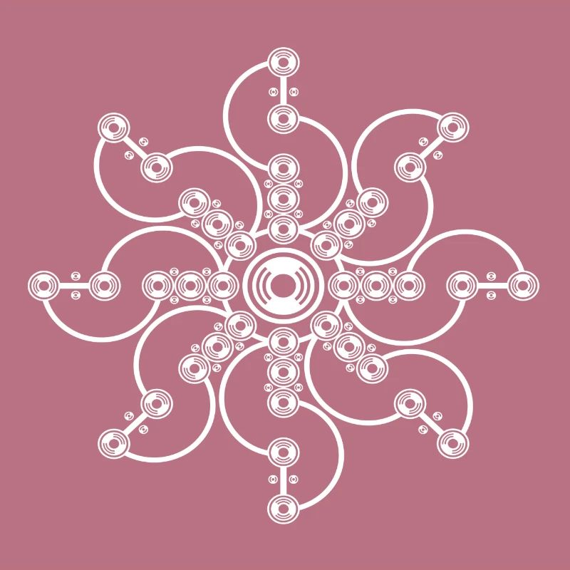 Kornkreis oder auch Crop circle genannt.