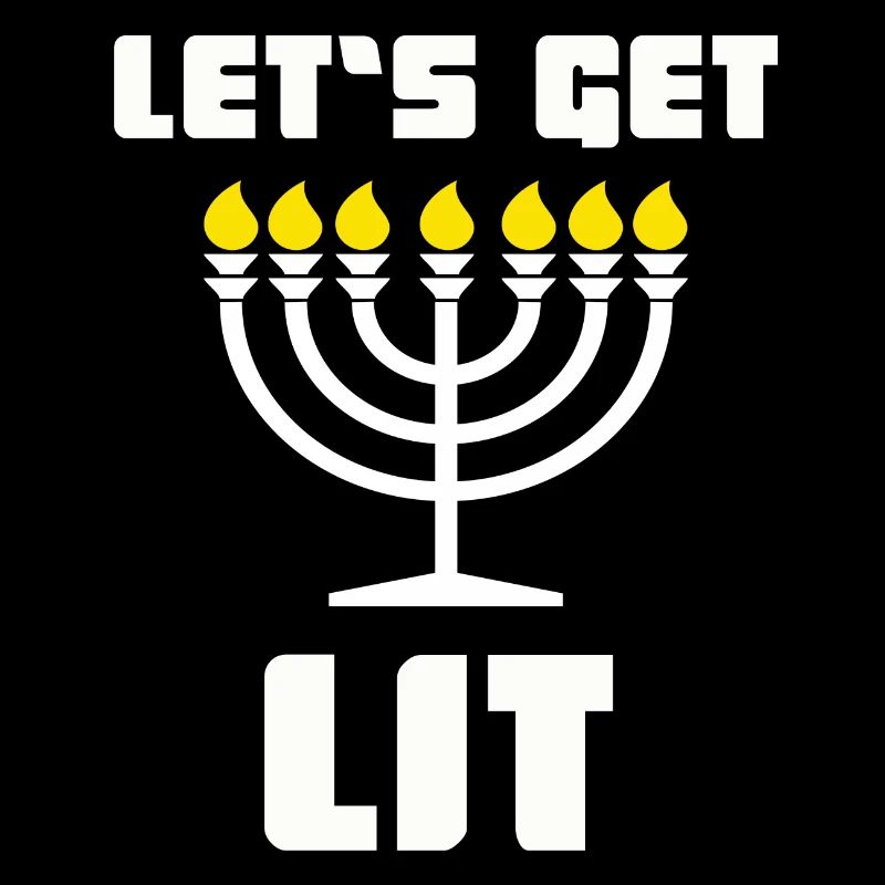 Get Lit Menora - Tolle Geschenkidee Juden, Chanuka