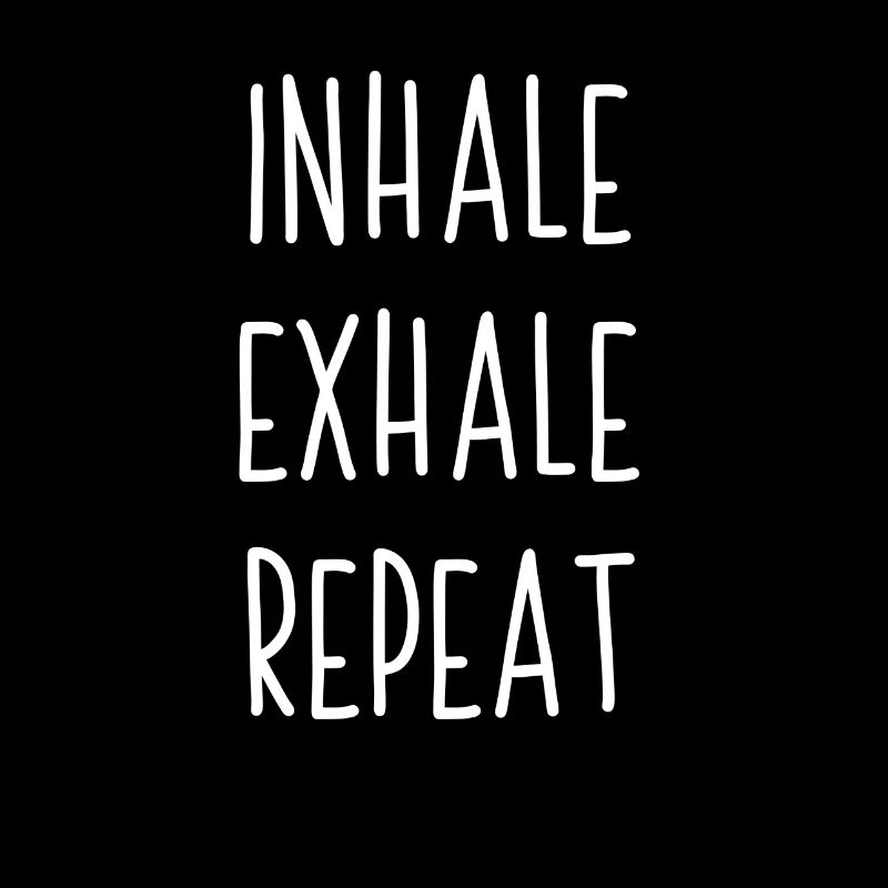 Inspirez Expirez Répéter | Idée cadeau Relax