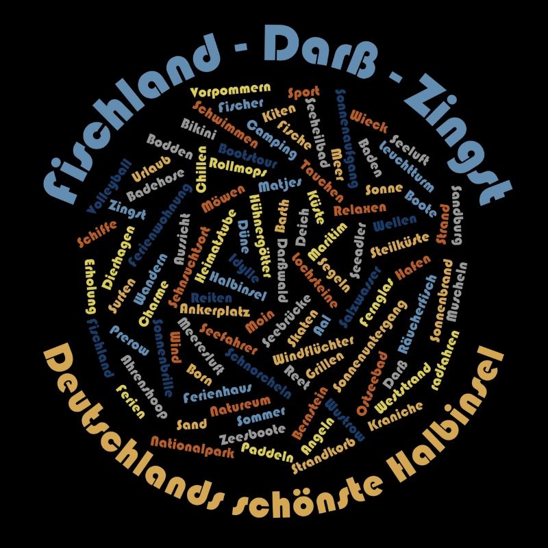 WordCloud (Fischland-Darß-Zingst-Edition)