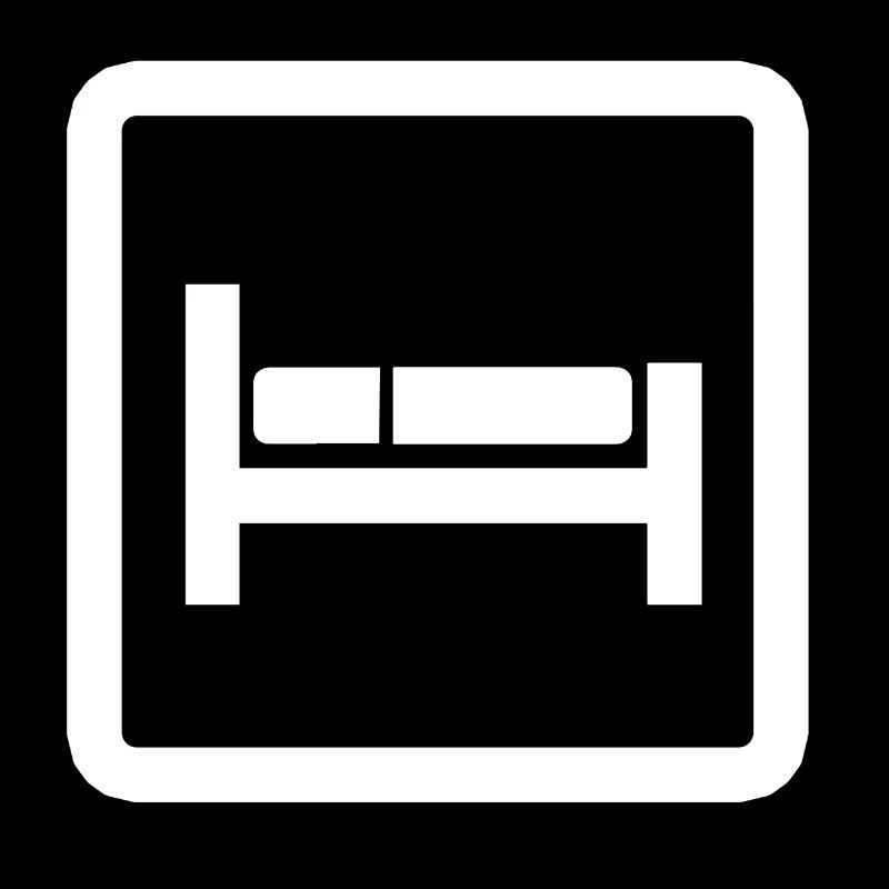 Bett Schild