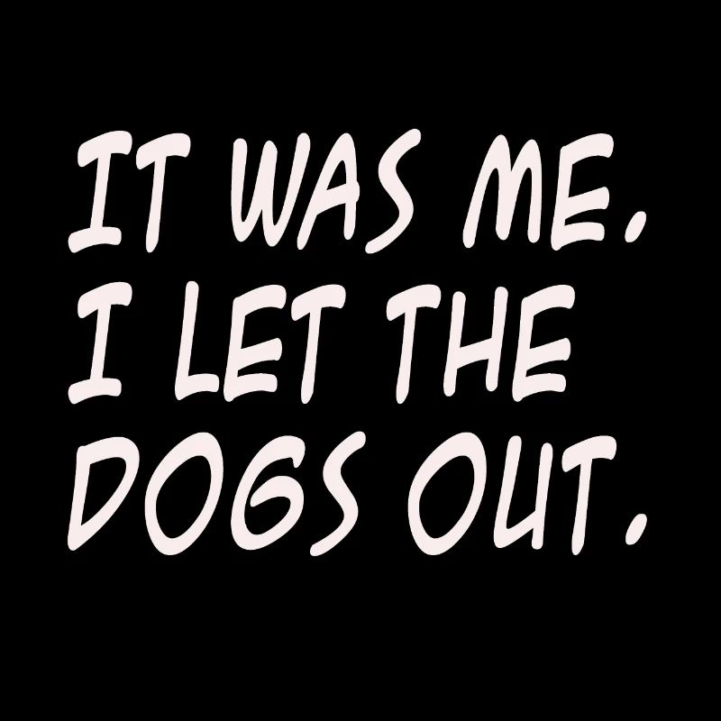 C'était moi. Je laisse les chiens sortir.