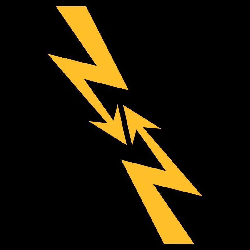 2 flashes electric current energy strong current eight