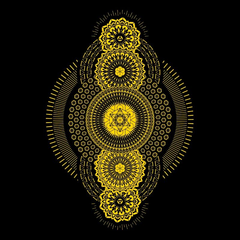 Dimension géométrique de l'or de Metatron