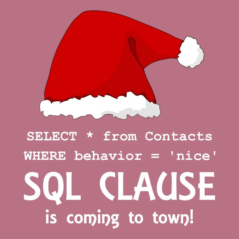 Sql Clause is coming to town! - White