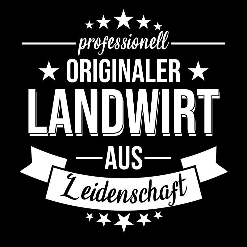 Landwirt Bauer Spruch Beruf Bauernhof Geschenk