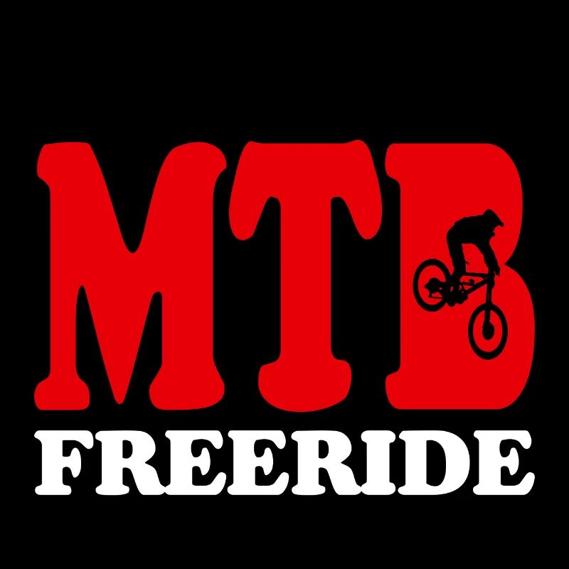 Design de t-shirt trial VTT FREERIDE VTT