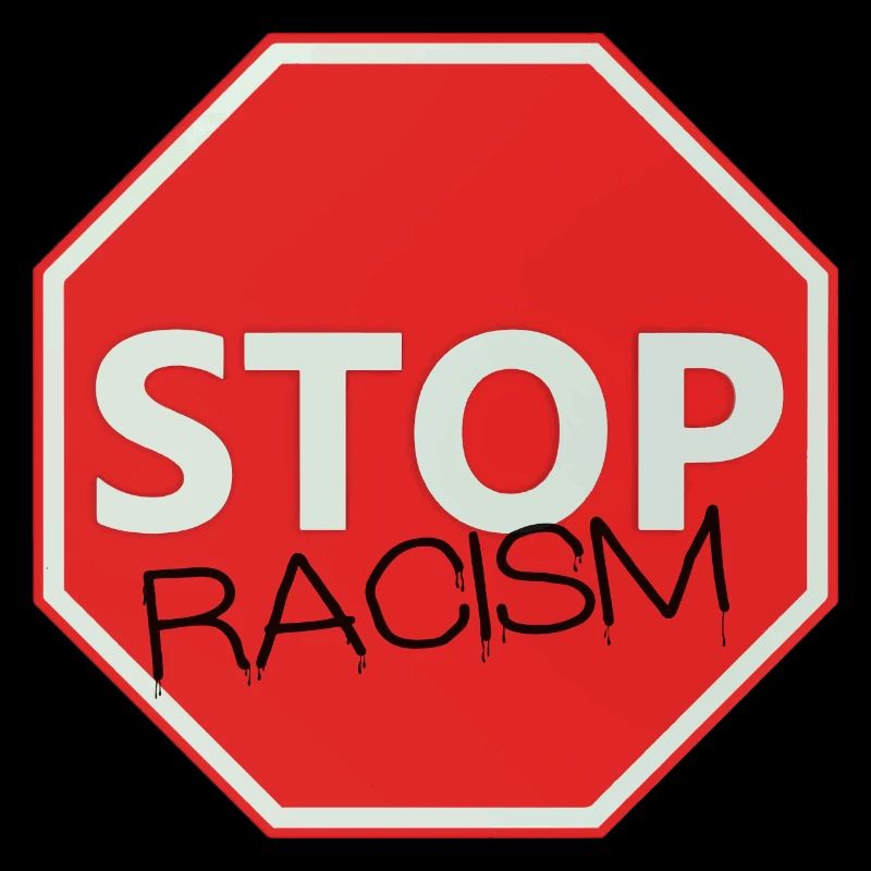 STOP Rassismus Zeichen