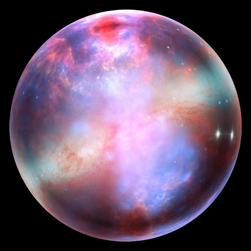 Une planète colorée