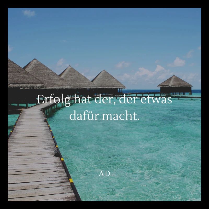 coole Erfolgs Spruch Geschenk Idee Geburtstag