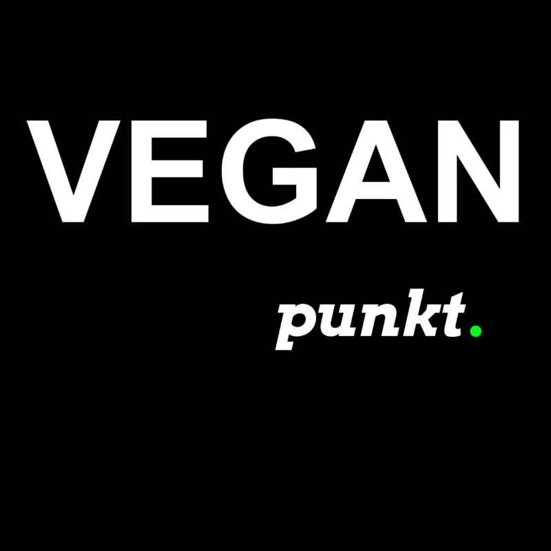 Vegan...Punkt Statement shirt
