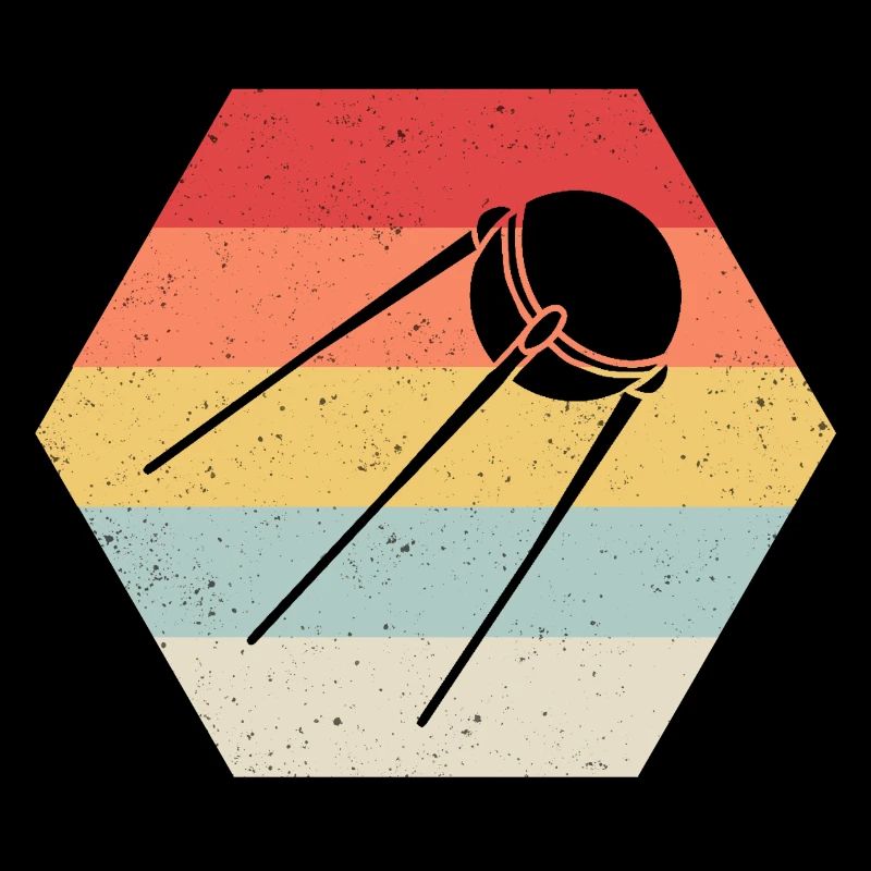 Spoutnik URSS URSS Union soviétique satellite spatial