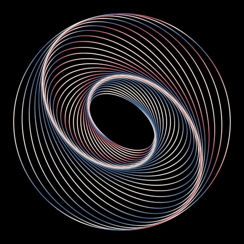 Sacred geometry spiral