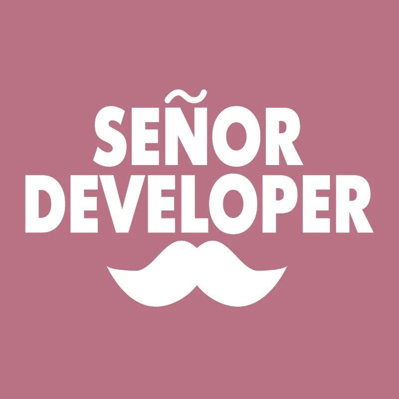 Senior Developer Coding Spruch Geschenk